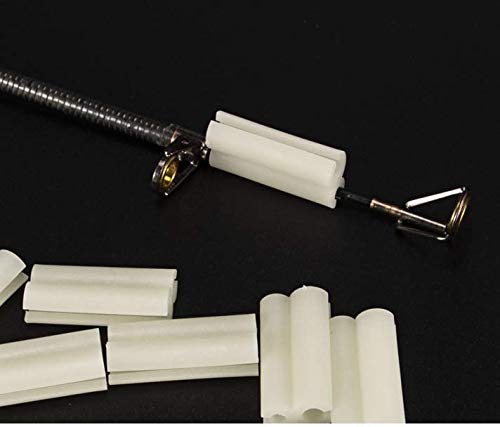 Drchoer Fishing Rod Glow Stick Holder: 20pcs Mini Light Stick Clip-On Sea Rod Tip for Night Bottom Fishing Equipment - Image 3