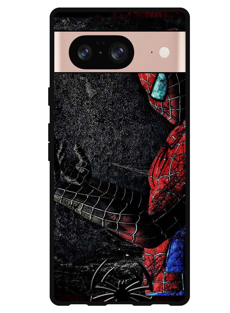 Theodor Protective Case Anti Scratch Shock Proof Bumper Cover For Google Pixel 8 Spider Man - Image 1