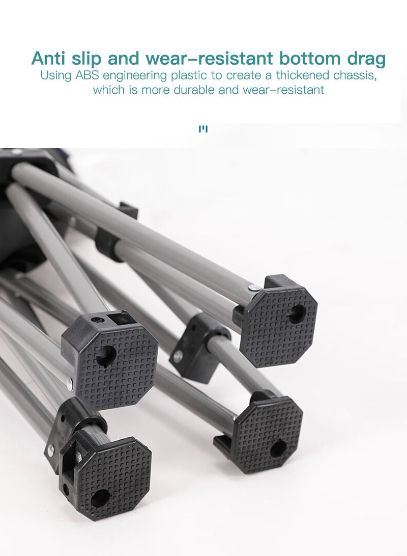 Whotman Outdoor Camping Folding Lunch Break Deck Chair Beach Chair - Image 5