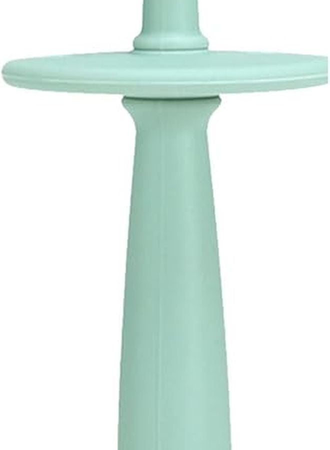 فرشاة أسنان الأطفال الخضراء 360 درجة، مصاصة سيليكون ناعمة مع قاعدة شفط - Image 2