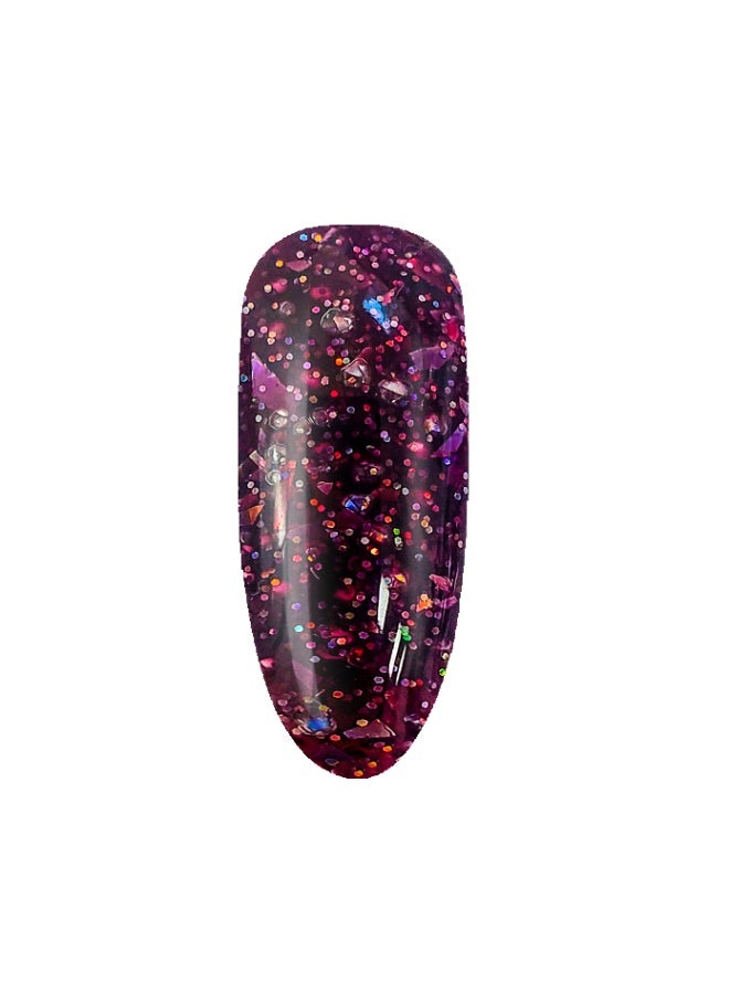 Brunson Classic Nail Polish 18ml Fast Dry Nail Lacquer Nail Harderner Normal Polish Glossy Gel Effect Quick Air Dry Long-Lasting Natural Nail Enamel Salon Quality Manicure Pedicure Regular Polish - Image 2