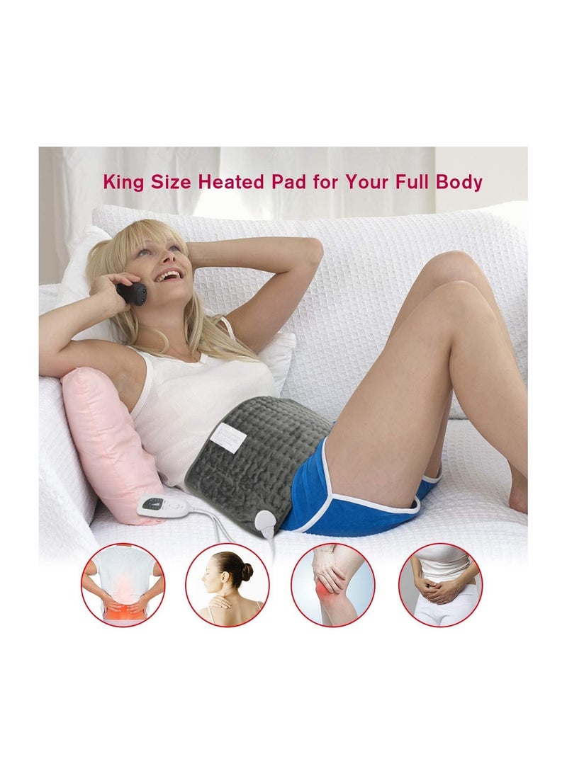 LIMOS Electric Physiotherapy Heating Pad with Six Temperature Settings for Neck Back Shoulder Elbow Pain  - Image 4