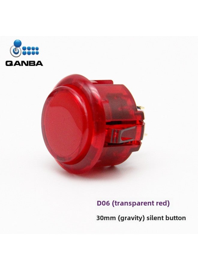 Qanba Gravity Ks Rapid Silent Street Fighter Arcade Button 30/24mm Mechanical Axis Quick Fire Digital Computer Game Joystick-Product Color:D06   30mm  - Image 1
