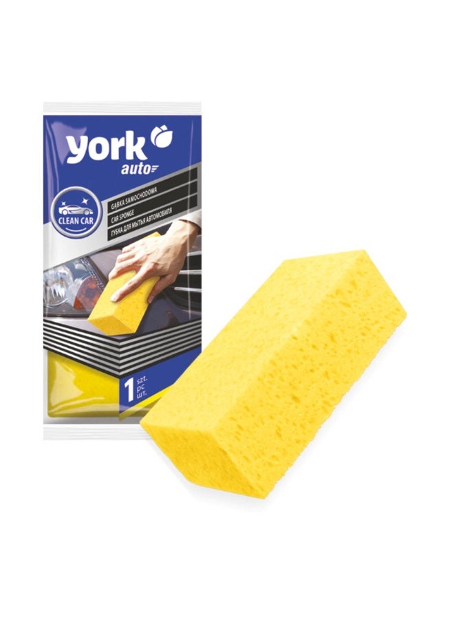 YORK CAR SPONGE PREMIUM | CAR CLEANING | DISH WASH | CLEANING | KITCHEN CLEANING SPONGE | FOR DISHES SINK AND BATHROOM - Image 1