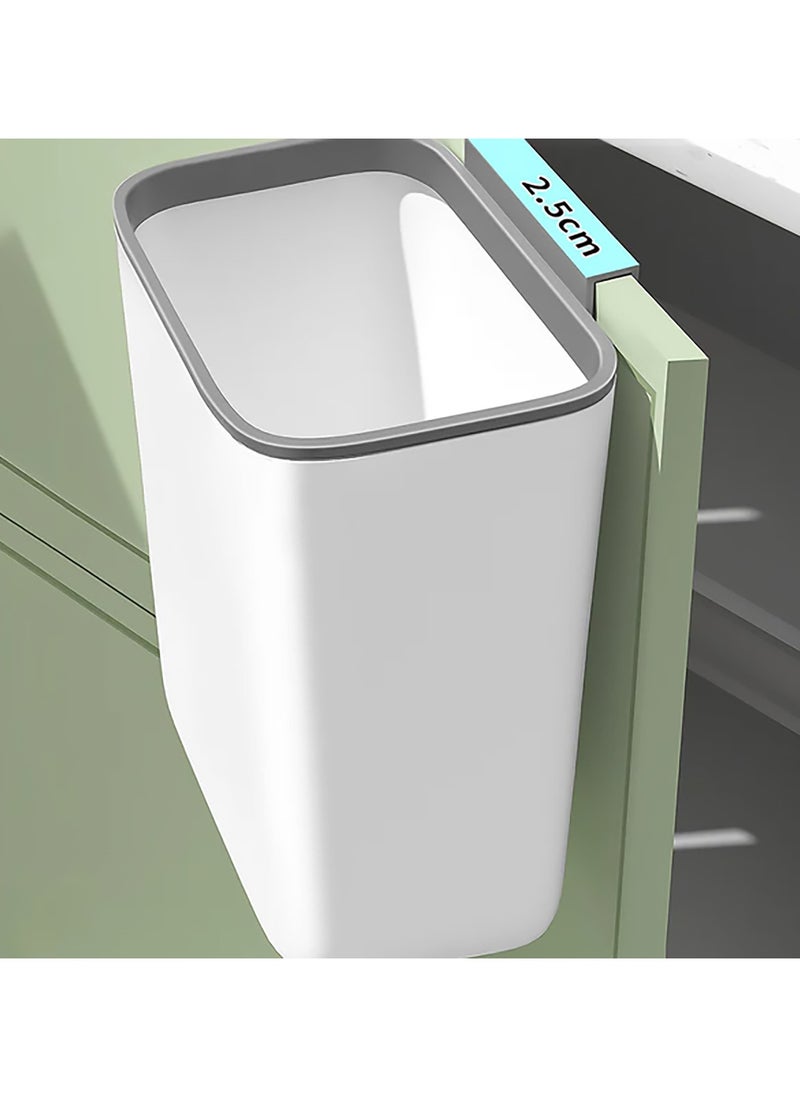 LIMITLESS 3 Gallon Capacity Hanging Kitchen Trash Can Z85 Kitchen Compost Bin for Counter Top or Under Sink, Hanging Small Trash Can  - Image 3