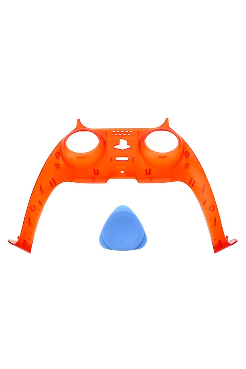 erorex Clear Red YuXi Replacement Handle Decorative Strip Faceplate For PS5 Controller Gamepad Decoration S