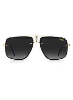 Carrera Unisex Uv Protection Navigator Shape Metal Sunglasses Ca Glory Ii Grey 49 - Lens Size: 48.6 Mm - Gold Blck_  - Image 3