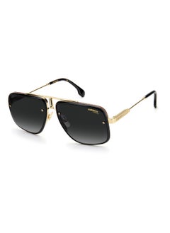 Carrera Unisex Uv Protection Navigator Shape Metal Sunglasses Ca Glory Ii Grey 49 - Lens Size: 48.6 Mm - Gold Blck_  - Image 1