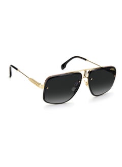 Carrera Unisex Uv Protection Navigator Shape Metal Sunglasses Ca Glory Ii Grey 49 - Lens Size: 48.6 Mm - Gold Blck_  - Image 2