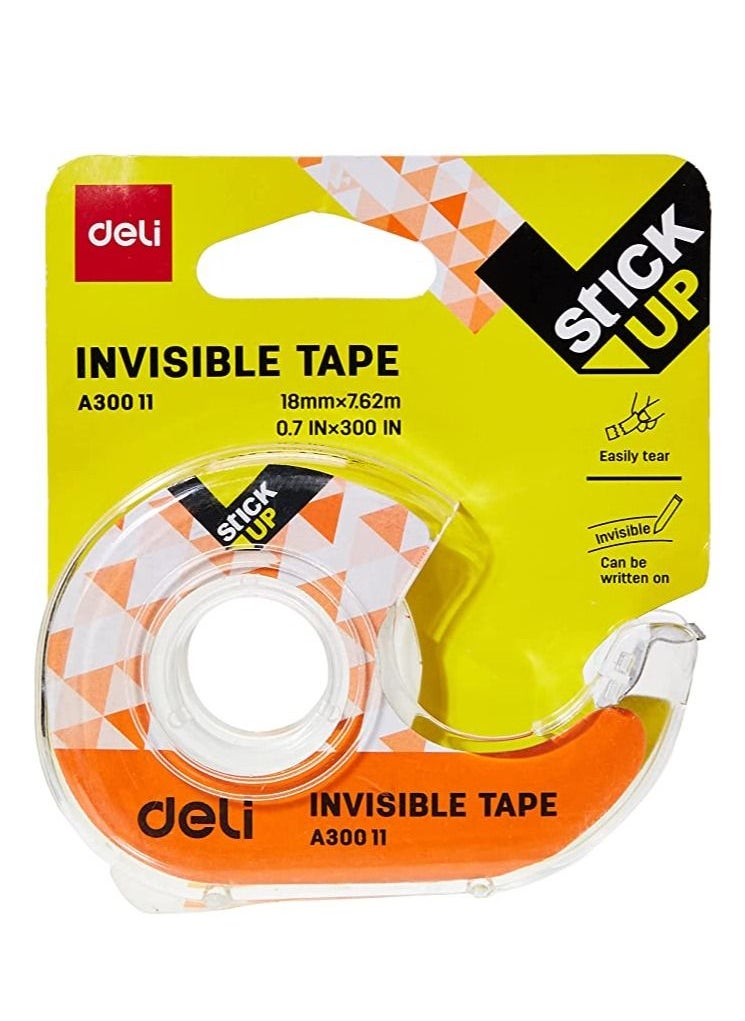 Deli 4-Pack Invisible Tape With Dispenser Set  - Image 2