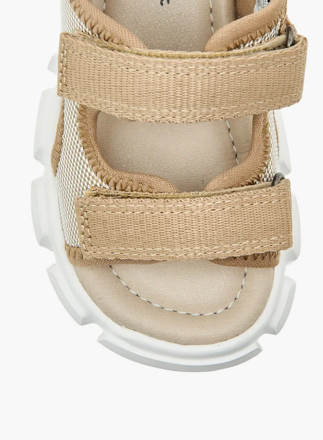Barefeet Textured Floaters with Hook and Loop Closure