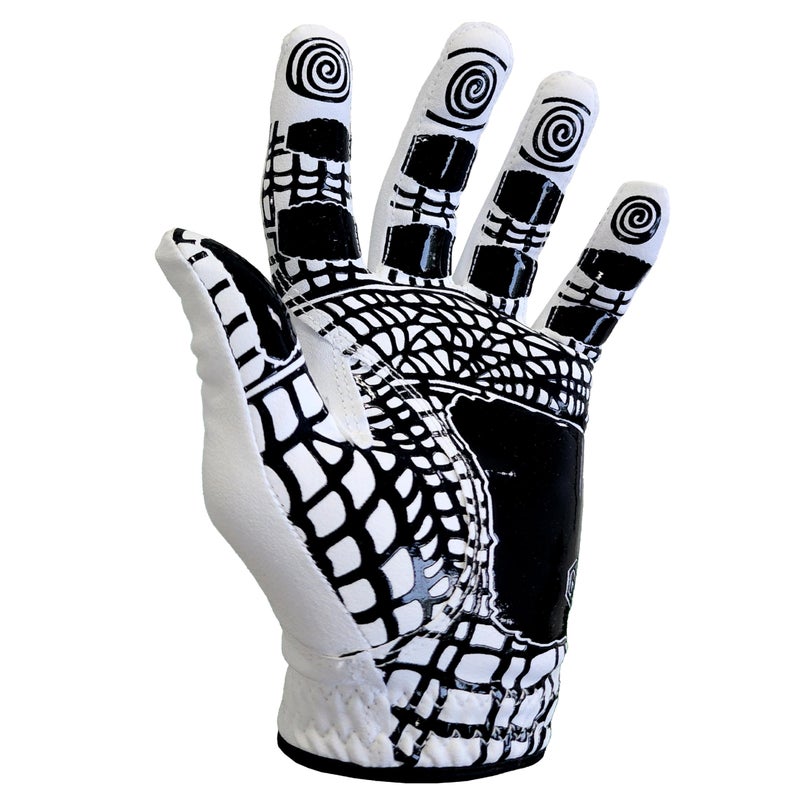 MONKEY GRIP Golf Glove Premium Synthetic Silicon Non silp Power Gip Slice Killer No Twist, Left Hand (Man-Medium) - Image 1