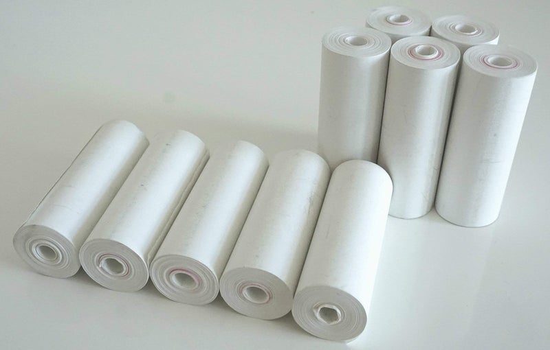 First Choice Paper, 2 1/4" x 16' Coreless Thermal Paper Rolls for Poynt Smart Payment Terminal - 25 Rolls - Image 2