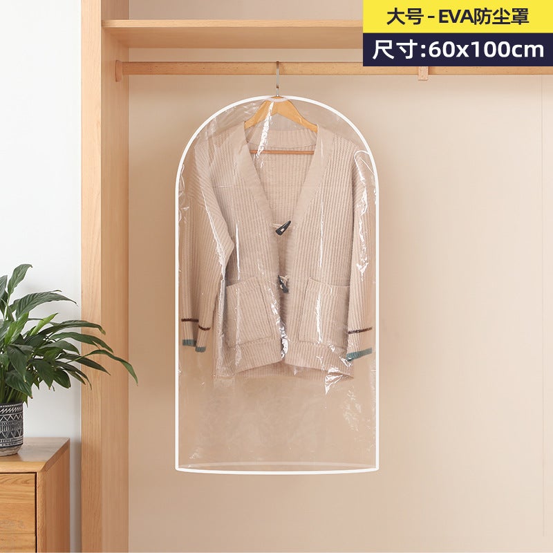 Transparent Garment Dust Cover Washable Large 60*100cm 