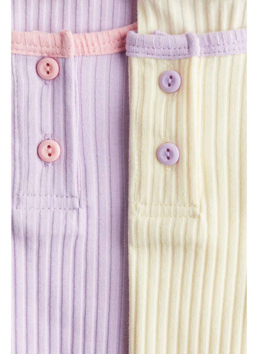 H&M 2-Pack Cotton Jersey Tops