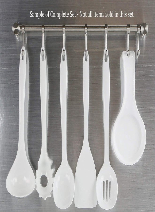 Reston Lloyd 05306M Calypso Basics 100% Melamine, Spoon, White (Pack of 6) - Image 4