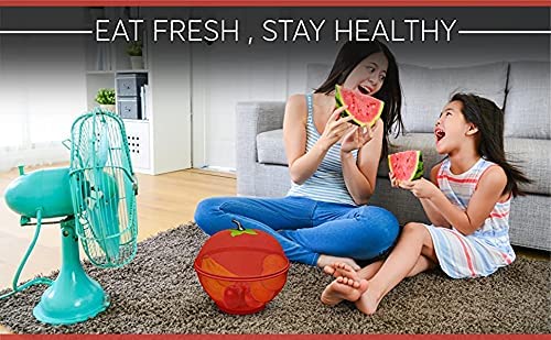 PRIMEFAIR Steel Fruit Bowl Apple Shape Net Fruits Bowl Basket Stainless Steel Fruit and Vegetable Basket Pack of 1 - Image 3