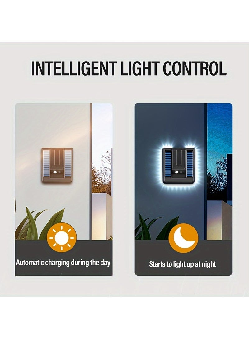 AROAQ Solar Floodlights with Motion Sensor, 120° Wide Angle, 3 Lighting Modes,, Rechargeable Lithium Battery, Plastic Shade, Infrared Sensor, Solar Powered Security Lights for Garden, Backyard, Garage Pack Of 2 - Image 4