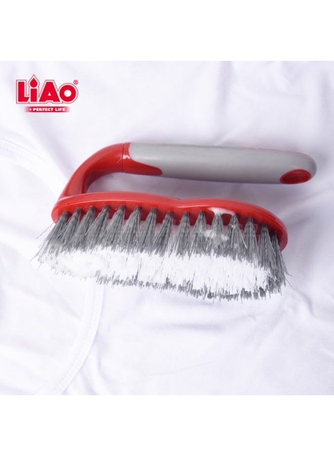 لياو فرشاة يدوية بلاستيك LIAO D130039 بطول 16 سم – للتنظيف القوي للأرضيات والبلاط - Image 2