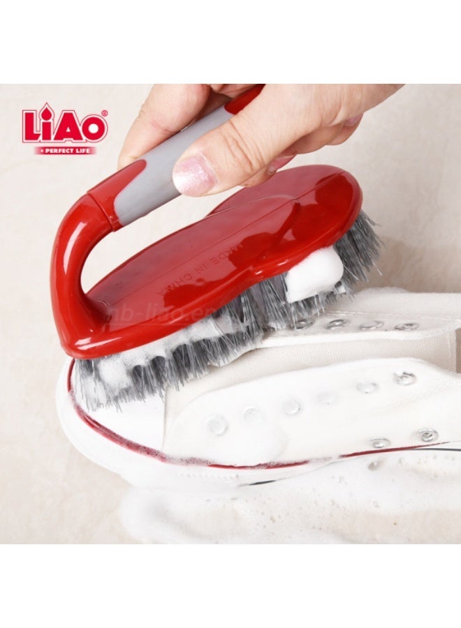 لياو فرشاة يدوية بلاستيك LIAO D130039 بطول 16 سم – للتنظيف القوي للأرضيات والبلاط - Image 4