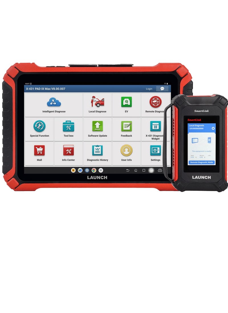 Launch Launch X431 PAD IX Intelligent Diagnose, Local Diagnose, EV (Electric Vehicle) Diagnose & Service, SmartLink Super Remote Diagnose, X431 Remote Diagnose, Service Function, Toolbox, Software Update, Feedback, Online Mall and Diagnostic  - Image 1