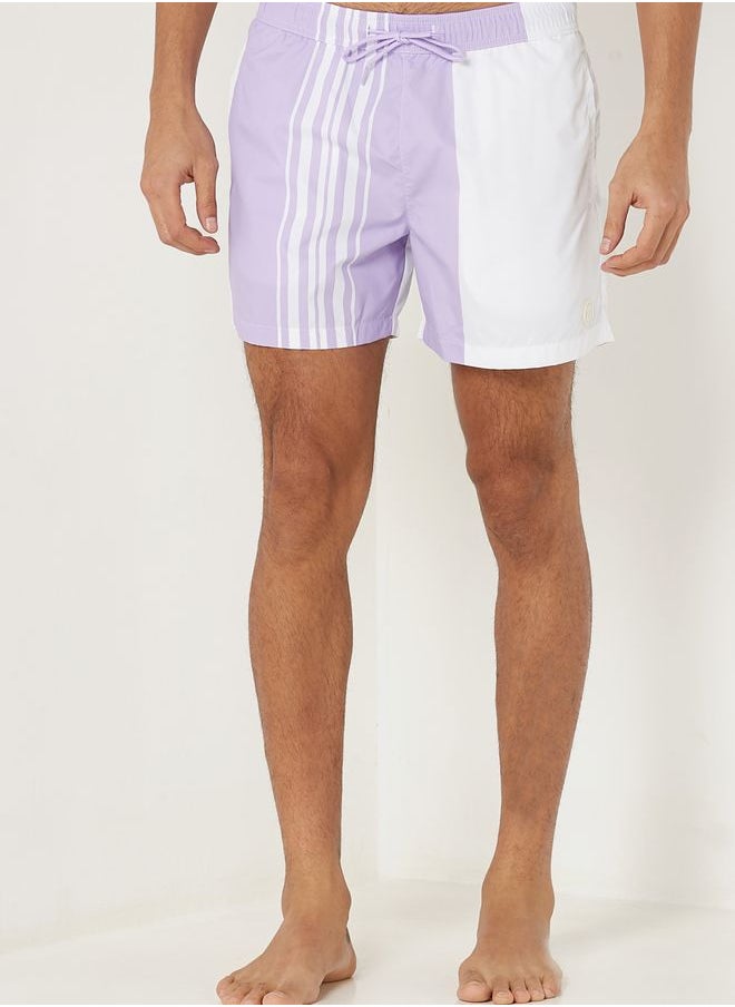 TOPMAN - Striped Shorts - Image 1