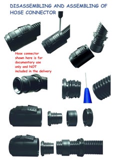 RODAK RODAK Vacuum Cleaner Hose Compatible With Karcher 35mm Inner Diameter 43 mm Outer Diameter 6m  - Image 5
