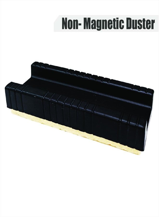 ALKOSIGN Dry Erase Non-Magnetic Duster Pack of 12 for All Writing Boards, Color- Black (Non-Magnetic Duster). - Image 3