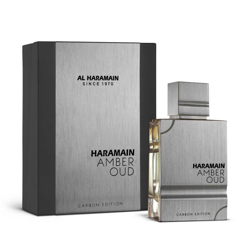 Al Haramain عطر الهارمان أمبر عود كربون إيديشن بخاخ 60 مل (2.0 أونصة) - عطر رجالي طويل الأمد، عطر عربي خشبي عطري برائحة عربية فاخرة للرجال - Image 2