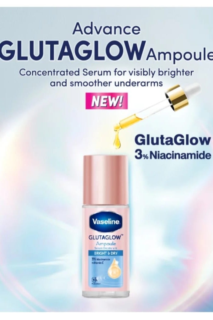 Vaseline GlutaGlow Bright & Dry Deodorant Ampoule - 45 ml - Image 2