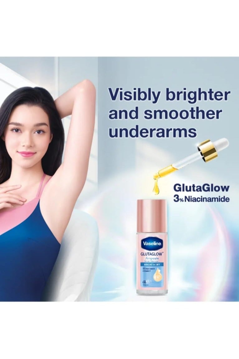 Vaseline GlutaGlow Bright & Dry Deodorant Ampoule - 45 ml - Image 3