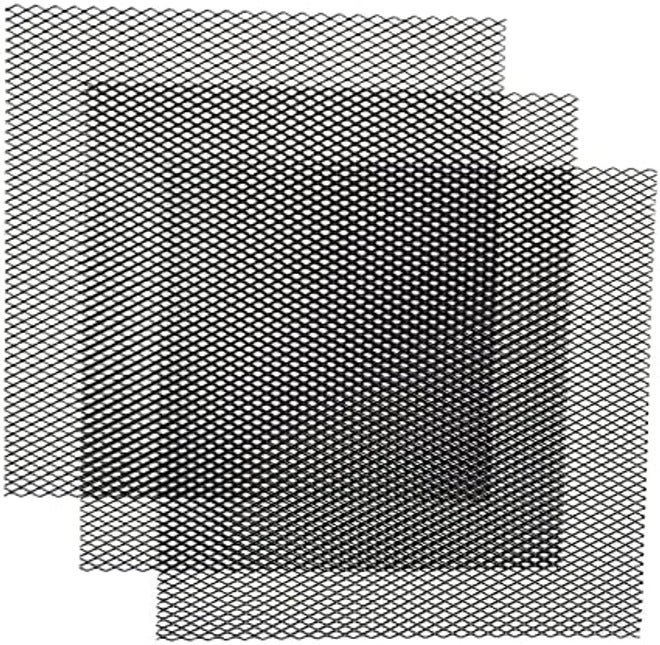 AggAuto 40"x13" Car Grill Mesh - Black Aluminum Alloy Rhombic Hole Bumper Grille Insert, Universal Fit - Image 3