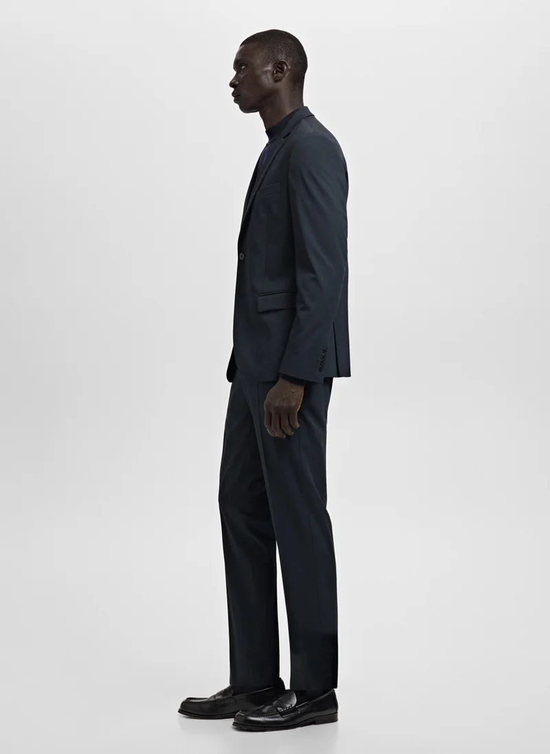 Mango Man  Stretch fabric super slim-fit suit trousers for Men | Best Price UAE