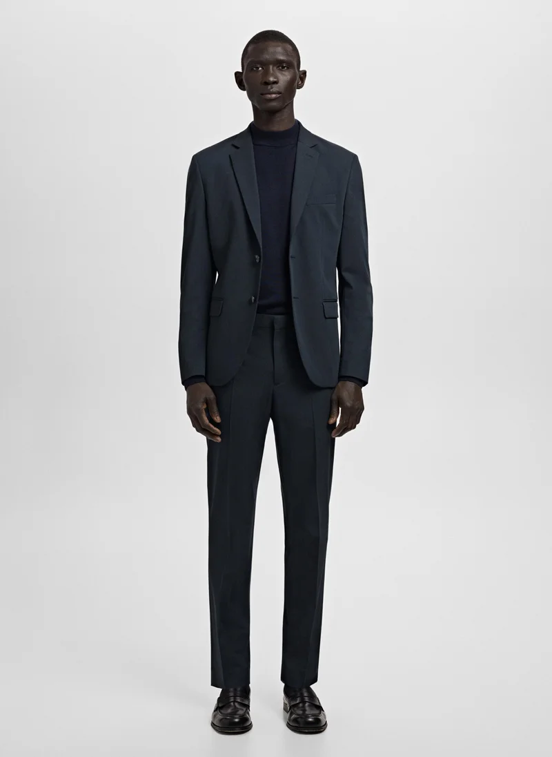 Mango Man  Stretch fabric super slim-fit suit trousers for Men | Best Price UAE