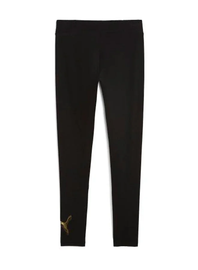 Puma black Essential Metallic Leggings for Women | Best Price UAE