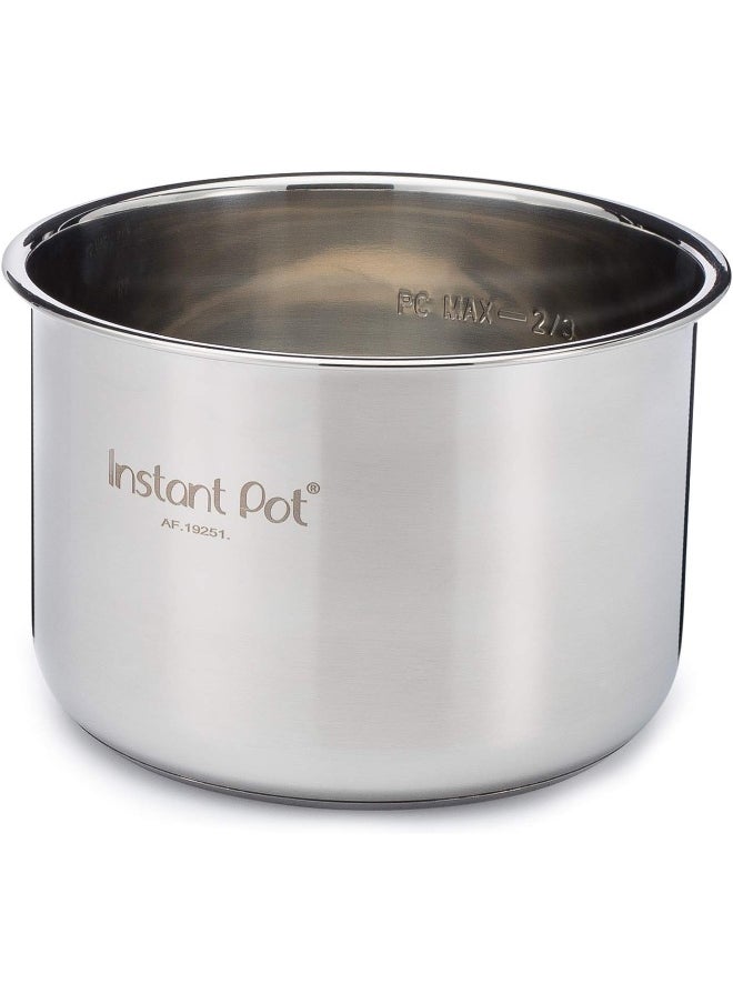 INSTANT Instant Pot 3 3 Qt Pot, 3 Quart, Stainless Steel 8 Quart Silver IP-SS04-80  - Image 4