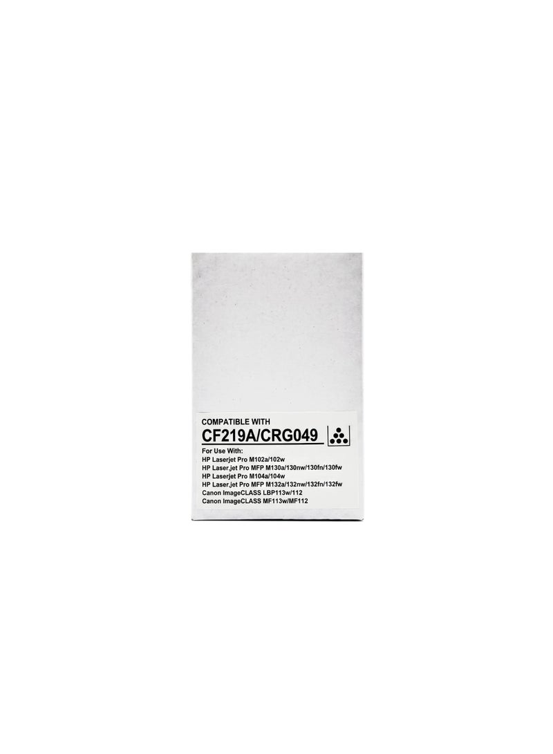 طباعة الذهب Gold Print Premium Toner Cartridge CF219A, CRG049 Black, Compatible For HP Laserjet Pro M102a, 102w HP LaserJet Pro MFP M130a, 130nw, 130fn, 130fw HP Laserjet Pro M104a, 104w HP LaserJet Pro MFP M132a, 132nw, 132fn, 132fw Canon imageCLASS LBP113w, 112 Canon imageCLASS MF113w, MF112 Toner: Refined toner is infinitely close to original toner to achieve high color printing. - Image 3