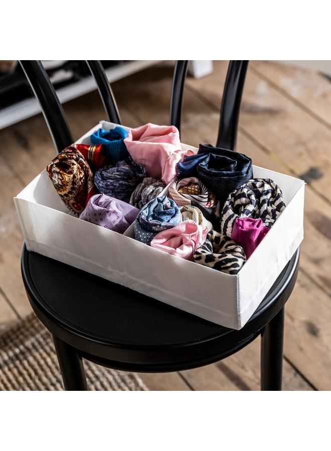 erorex Box With Compartments, White, 20X34X10 Cm - Image 5