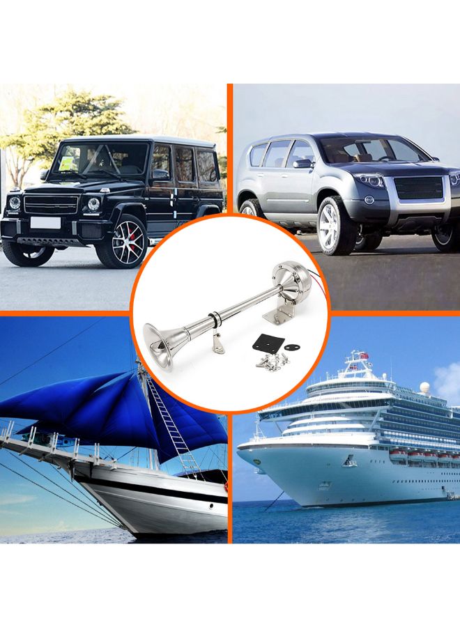 Loquat Single Trumpet Marine Boat Electric Air Horn - Image 4