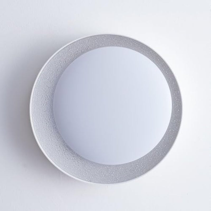 Milano 48W LED ceiling light for home living room, aluminum alloy body, matte white finish, 3-in-1 dimmable with remote control - Image 1