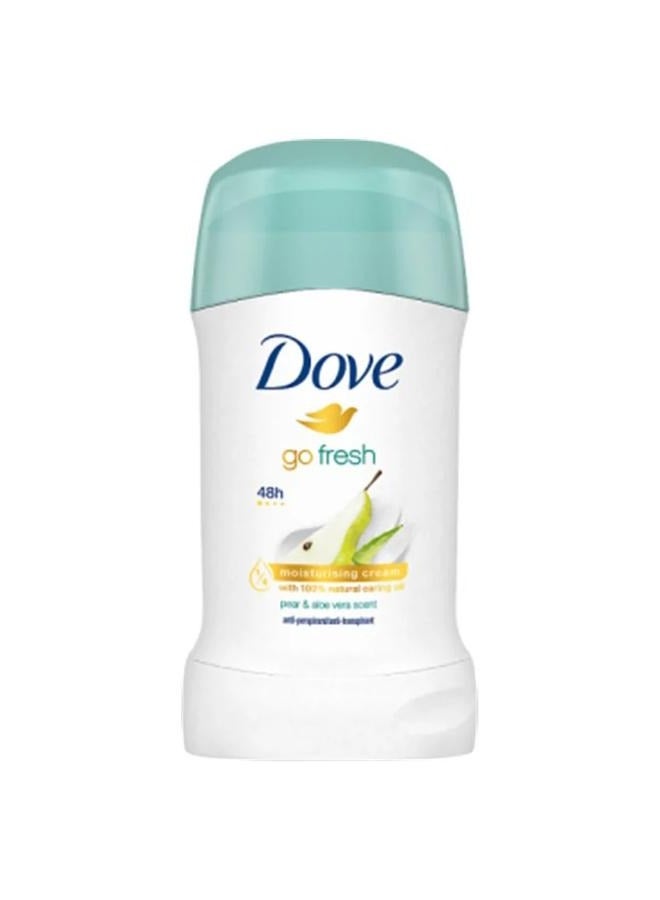 Dove Go Fresh Antiperspirant Deodorant Stick with Pear and Aloe Vera 48 Hours 40 ml - Image 2