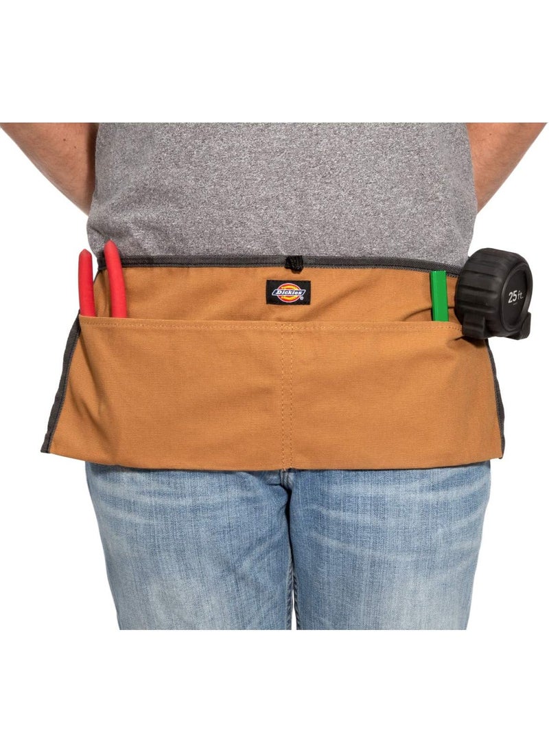 Dickies Dickies 2Pocket Canvas Work Waist Apron Suitable for Woodworkers Artists and other Craftspeople TanGrey  - Image 3