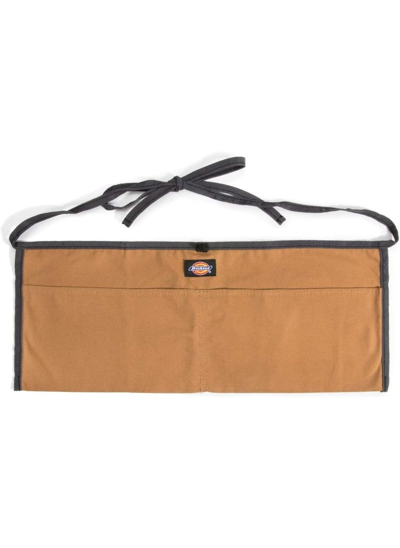 Dickies Dickies 2Pocket Canvas Work Waist Apron Suitable for Woodworkers Artists and other Craftspeople TanGrey  - Image 1