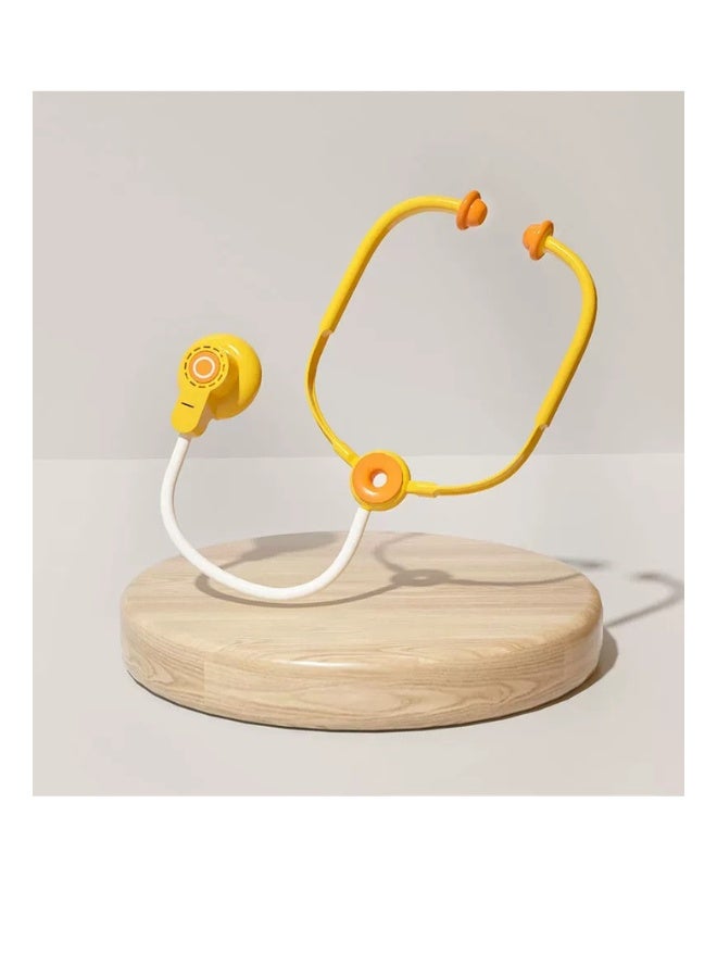 مجموعة ألعاب طبيب للأطفال، 15 قطعة عدة طبية تعليمية مع سماعة الطبيب مثالية للألعاب التخيلية والتعلم - Image 3