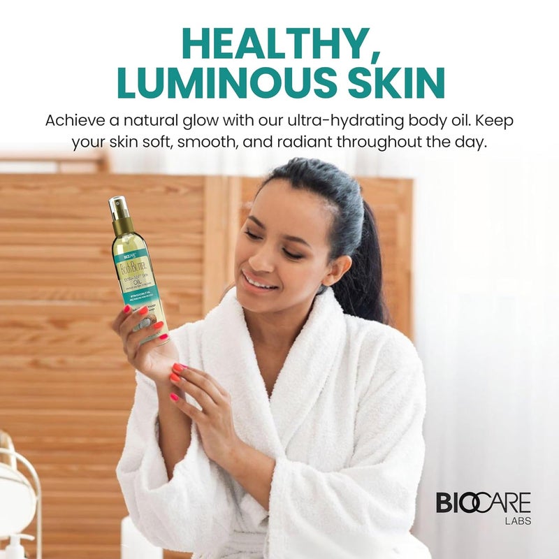 Biocare ExtraSoft Skin Body Oil with Coconut Oil 6 oz - Image 3