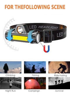 Headlamp Flashlight 2-Pack