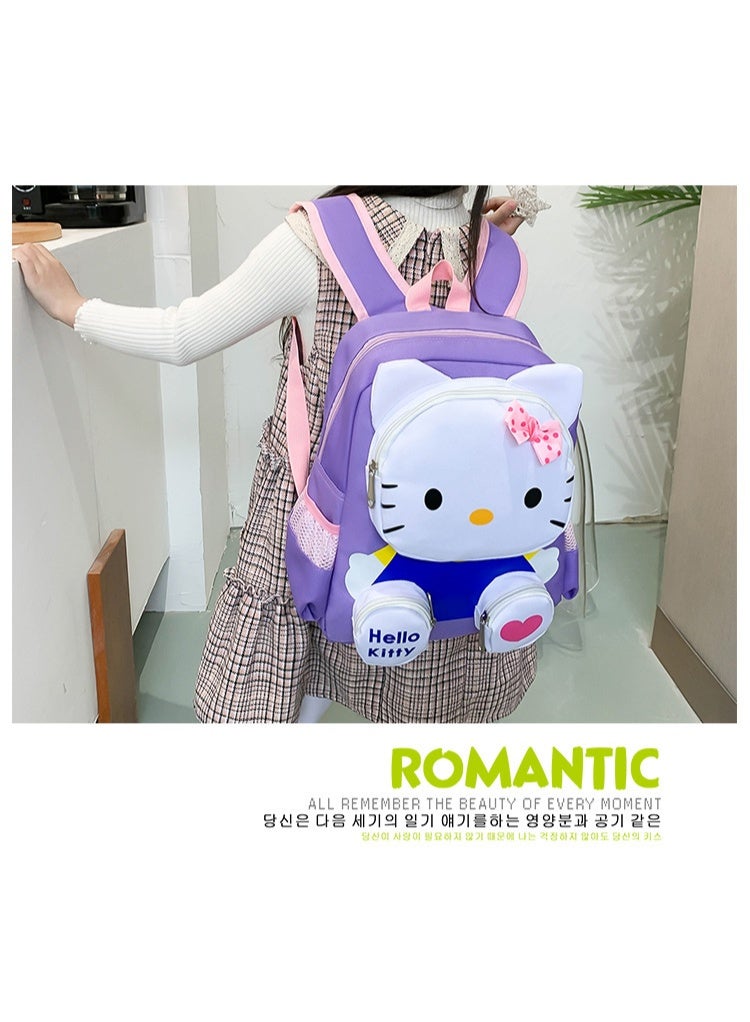 جودة حقيبة ظهر هالو كيتي – لطيفة، خفيفة الوزن ومتينة للأطفال والمراهقين - Image 2