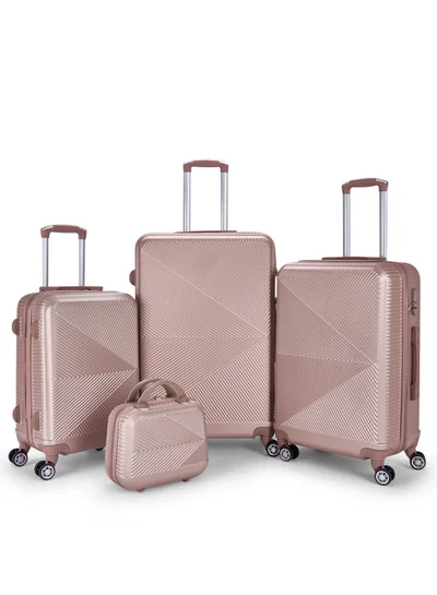 LIMRA Travel bags from limra 4-piece set Gold