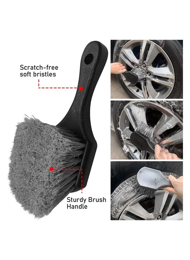 SYOSI Car Wheel Tire Cleaning Brush Set, Car Detailing Kit, Car Detailing Brush Set (20Pcs)  - Image 5
