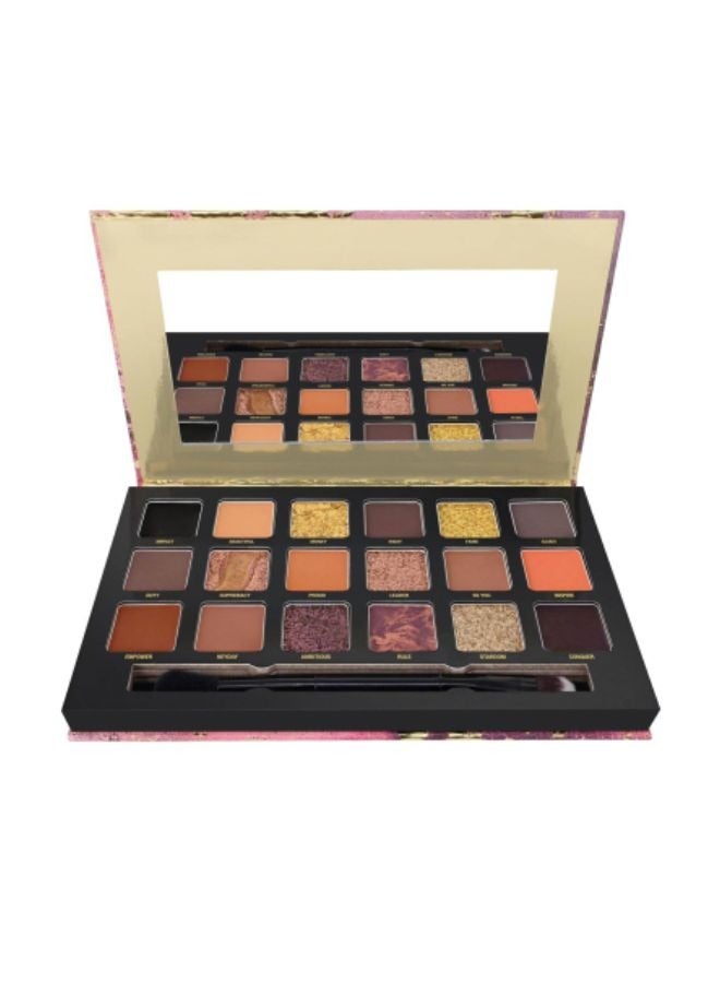 W7 Cosmetics لوحة ألوان بضغط W7 إنفلوينس 18 ظل - Image 3